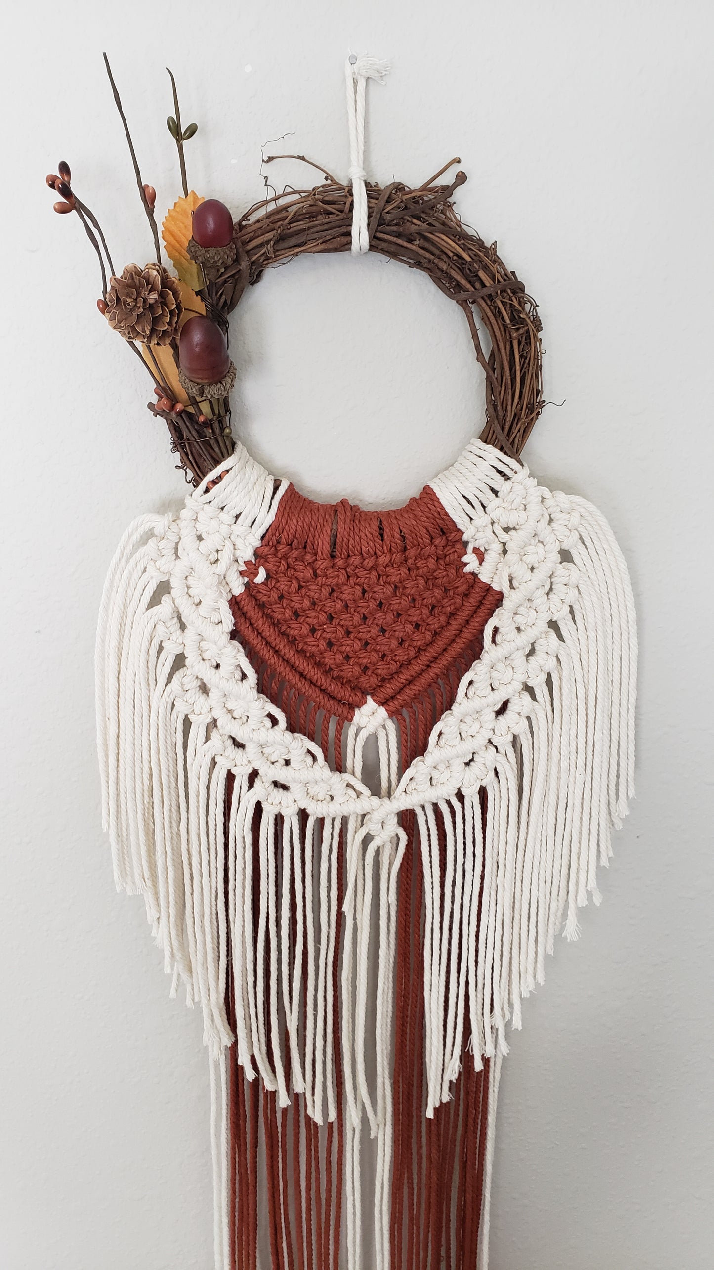 Fall Macrame Wall Hanging