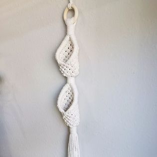 Double Pod Air Plant Hanger